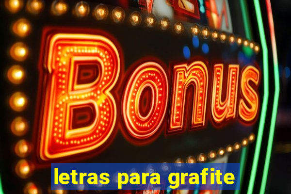 letras para grafite